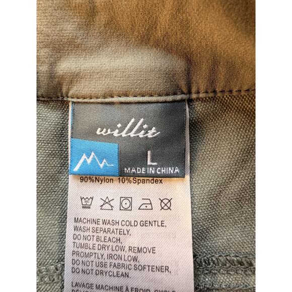 Willit Hiking/Golf Shorts Green Womens LG NWT - Picture 9 of 9